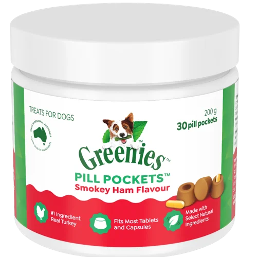 Greenies Pill Pockets Smokey Ham Dog Treats