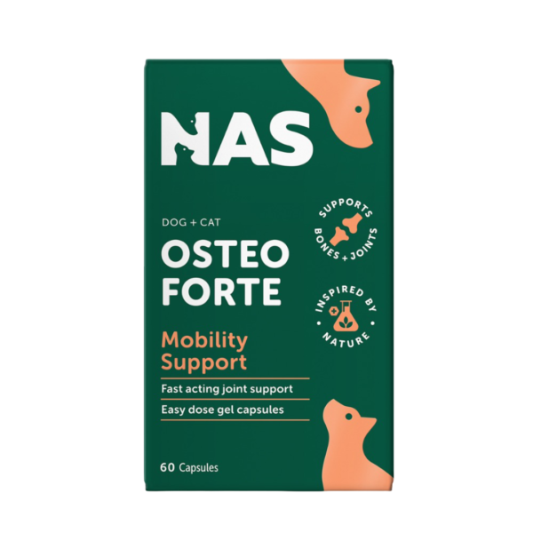 Natural Animal Solutions Osteoforte For Cats – 60 Capsules