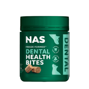 Natural Animal Solutions Freeze Formed Dental Health Bites Chews for Dogs & Cats - 60 chews