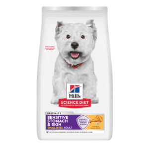 Hill's Science Diet Sensitive Skin & Stomach Chicken Small Bites Adult Dry Dog Food - 6.8kg