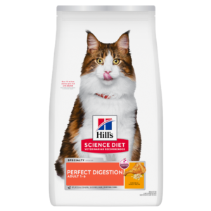 Hill's Science Diet Adult Perfect Digestion Dry Cat Food - 1.58kg