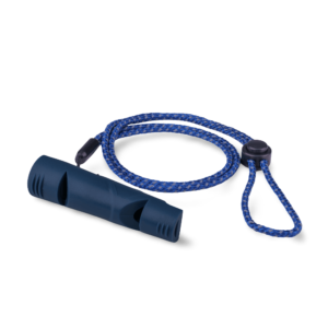 Company Of Animals Two Tone Dog Whistle Navy - each