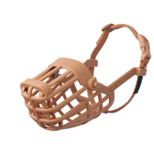 Baskerville Classic Basket Muzzle Dog Beige - size 1