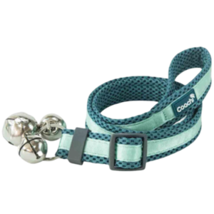 Coachi Puppy and Mini Dog Bells for Toilet Training in Teal and Mint Dog - each
