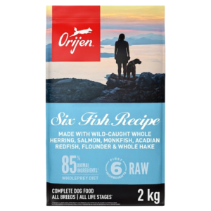 Orijen Six Fish Adult Dry Dog Food - 2kg