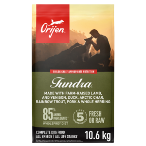 Orijen Tundra Grain Free All Lifestages Dry Dog Food - 10.6kg