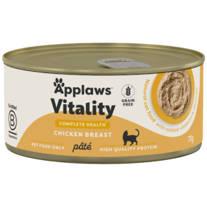 Applaws Vitality Complete Health Chicken Pate Adult Wet Cat Food - 24 x 70g