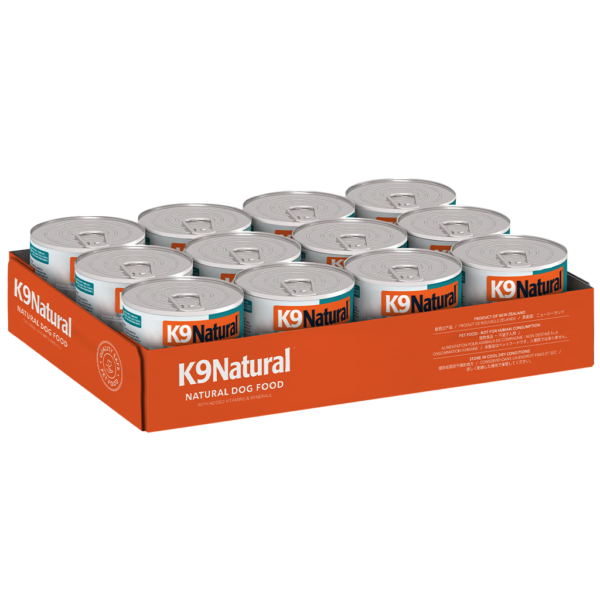 K9 Natural New Zealand Beef & Hoki Feast All Lifestage Wet Dog Food Cans