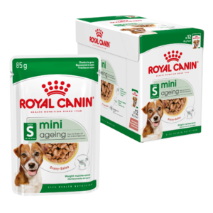 Royal Canin Mini Ageing 8 Plus Senior Wet Dog Food Pouches - 12 x 85g