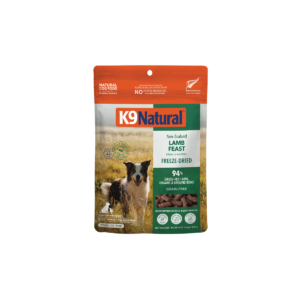 K9 Natural Freeze Dried Lamb Feast All Lifestages Dog Food Topper - 100g