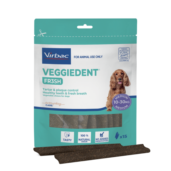 Veggiedent Fr3sh Medium Dog Dental Treats