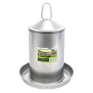 Bainbridge Stainless Steel Poultry Drinker - 3L