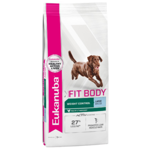 Eukanuba Fit Body Weight Control Large Breed Adult Dry Dog Food - 14kg
