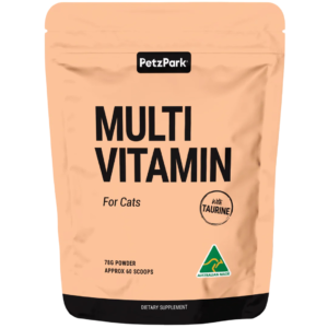 Petz Park Multivitamin Powder for Cats with Taurine - 60 Scoops