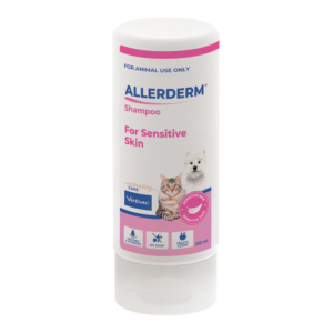 Allerderm Dog and Cat Shampoo for Sensitive Skin - 250ml