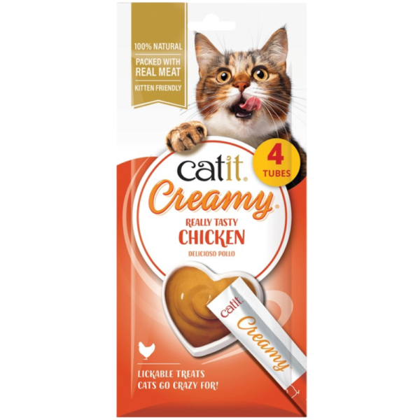 Catit Creamy Tasty Chicken Cat Treats