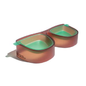 Maogou Blue Sunsglassed Pet Bowl Green - One Size