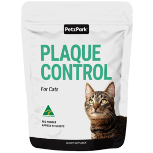 Petz Park Plaque Control Powder for Cats with Norwegian Kelp - 90 Scoops