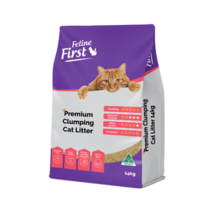 Feline First Clumping Litter - 14kg
