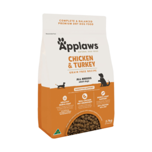 Applaws Chicken & Turkey Grain Free Adult Dry Dog Food - 2 x 2.7kg
