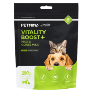 Petmima Vitality Boost Plus Nad And Goats Milk - 250g