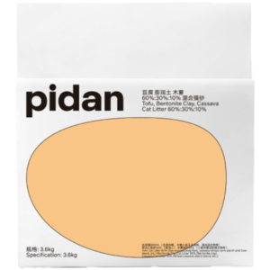 Pidan Composite Original Tofu + Bentonite + Starch Cat Litter - 3.6kg