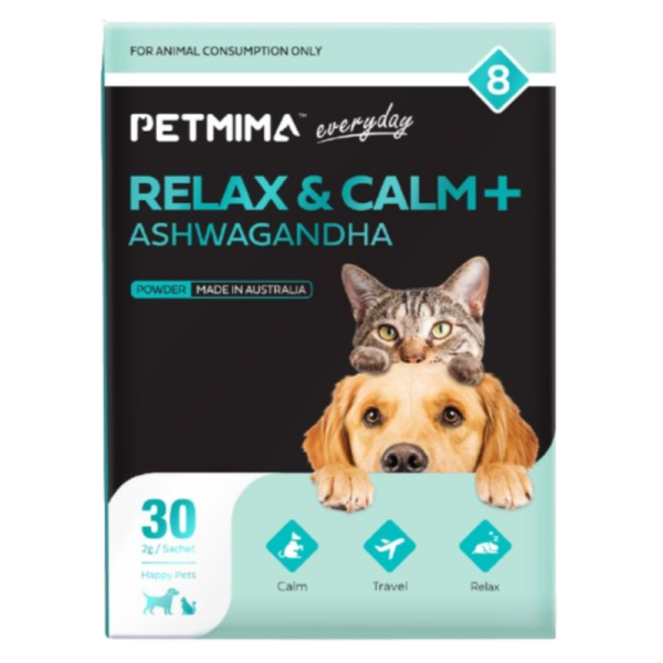 Petmima Relax And Calm Plus Ashwagandha – 30 Sachets