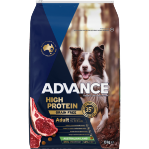 Advance High Protein Adult Lamb Dry Dog Food - 13kg