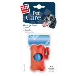 Gigwi Dog Waste Poop Bag Dispenser Red - Standard
