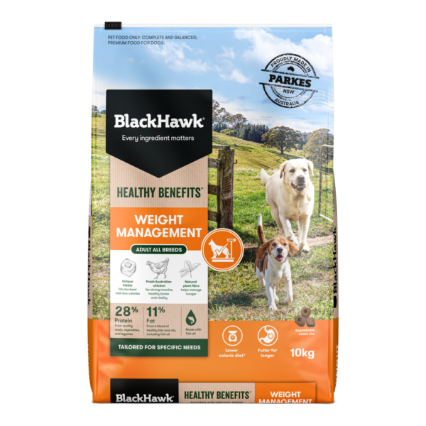 Black Hawk Healthy Benefits Weight Management Adult Dry Dog Food