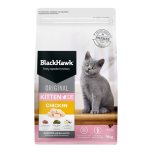 Black Hawk Original Chicken Kitten Dry Cat Food - 4kg