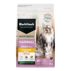 Black Hawk Healthy Benefits Hairball Chicken Adult Dry Cat Food - 4kg