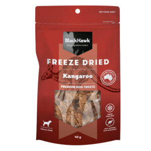 Black Hawk Freeze Dried Kangaroo Dog Treats - 40g