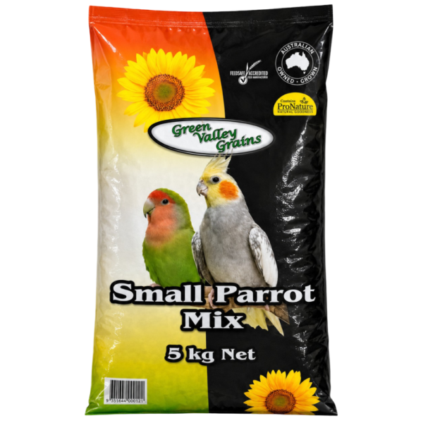 Green Valley Grains Green Valley Small Parrot Mix – 5kg