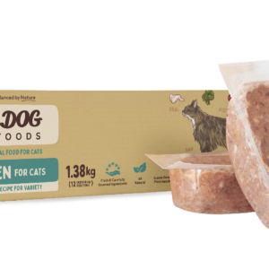 Big Dog Chicken Frozen Raw Cat Food - 1.38kg