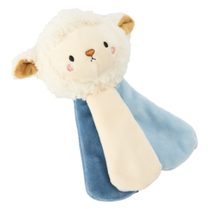 Paws For Life Recycle Life Lamb With Crinkles Puppy Dog Toy - One Size