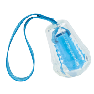 Paws For Life Tuff Chew Blue Nylon Rubber Calabash Dog Tug Toy - One Size