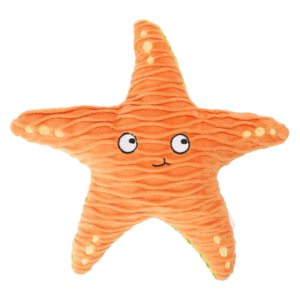 Paws For Life Recycle Life Ripple Crumple Crab Dog Squeaker Toy - One Size
