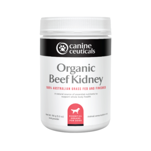 Canine Ceuticals Organic Beef Kidney Nutrient Powder For Dogs - 150g