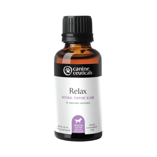 Canine Ceuticals Relax Natural Terpene Calming Blend For Dogs – 30ml