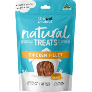 The Pet Project Chicken Fillet All Lifestages Dog Treats - 100g