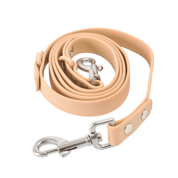 Cocopup London Nakd Waterproof Dog Lead in Biscuit Brown – One Size