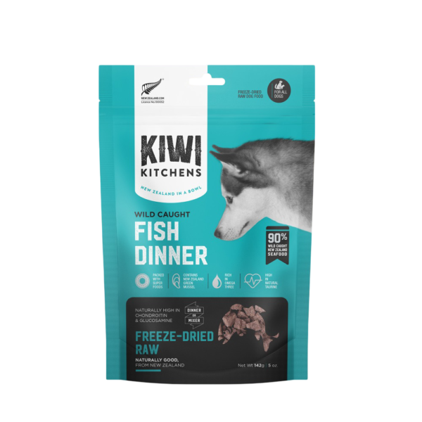Kiwi Kitchens Freeze Dried Fish Dry Dog Food