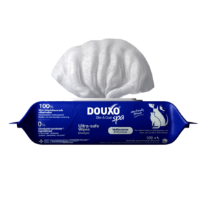 Douxo Skin & Coat Spa Ultra Safe Multi Purpose Dogs & Cats Wipes - 100 Wipes
