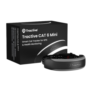 Tractive Cat 6 Mini Gps Tracker Black - One Size