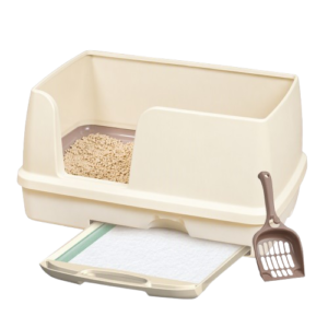 Ezi Lockodour Extra Wide Dual Layer Cat Litter System - One Size