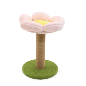 The Catsentials Flower Sisal Cat Scratcher - each