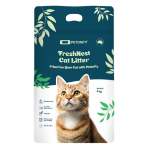 Petority FreshNest Ultra Absorbent Cat Litter - 4kg