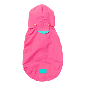 Fuzzyard Evo Dog Raincoat in Pink - Size 3
