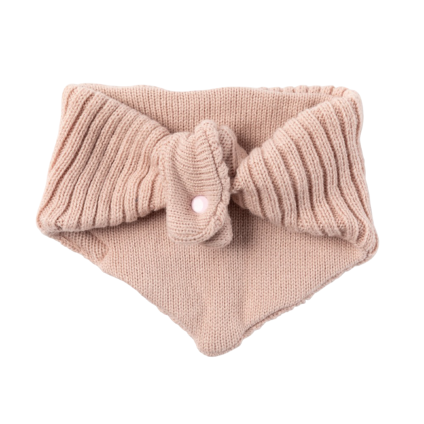 Fuzzyard Life Knitted Dog Bandana Soft Blush